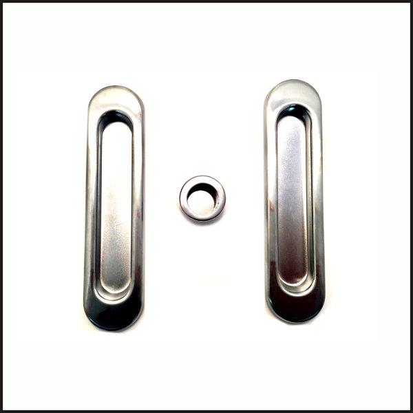Long Flush Pull Pocket Door Set